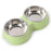 Double Pet Food Bowl Stainless Steel Drinkware