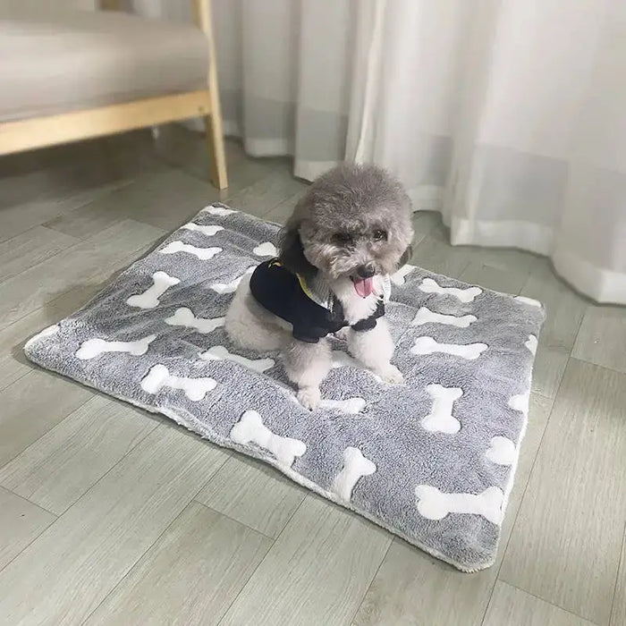 Multi-model pet flannel sleeping bed