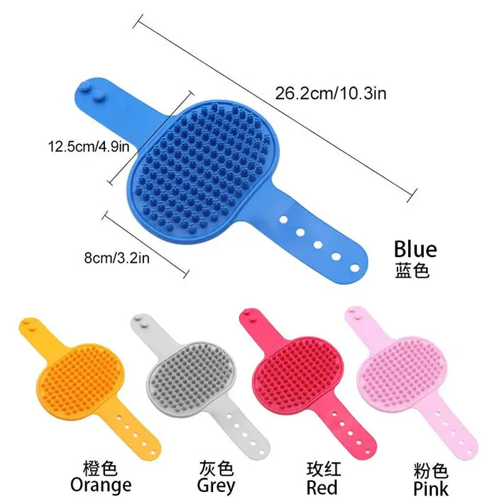 Pet Bath Brush Soft Silicone Bathroom