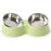 Double Pet Food Bowl Stainless Steel Drinkware