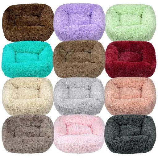 Dog Bed Super Soft Washable Long Plush