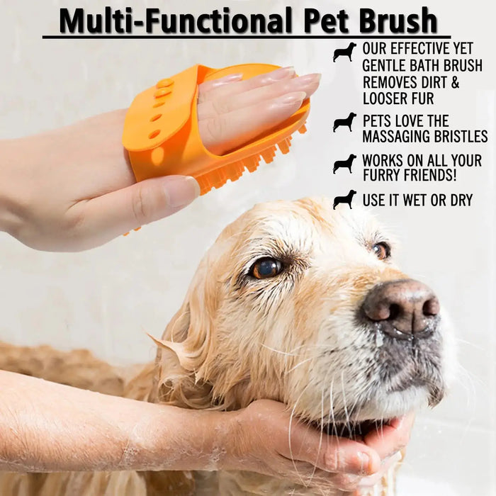 "Rubber Dog Grooming Brush – Soothing Massage for Shedding Control"
"Dog Grooming Tool – Rubber Brush for Gentle Massaging and Shedding Reduction"
"Soothing Rubber Grooming Brush for Dogs – Reduces Shedding and Relieves Itchiness"
"Effective Dog Grooming Brush – Rubber Bristles for a Soothing Massage and Shedding Control"
"Gentle Rubber Dog Brush – Massages and Minimizes Shedding"