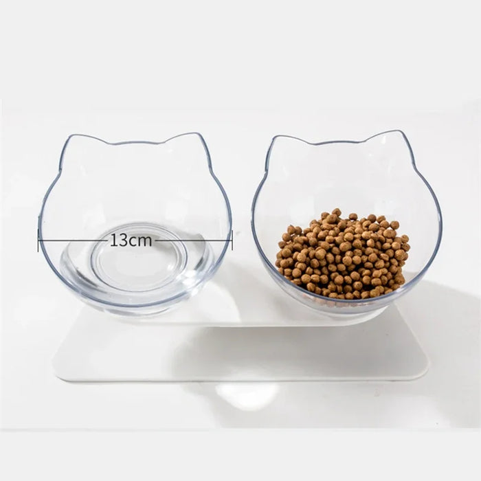 "Double Cat Bowl – Elevated Food & Water Bowl for Cats & Dogs"
"Pet Feeding Bowl – Dual Bowl for Cats and Small Dogs"
"Non-Slip Double Cat Bowl – Food & Water Dish Set"
"Elevated Dog and Cat Bowl – Ergonomic Pet Feeder"
"Durable Double Pet Bowl – Stainless Steel & Plastic Design"