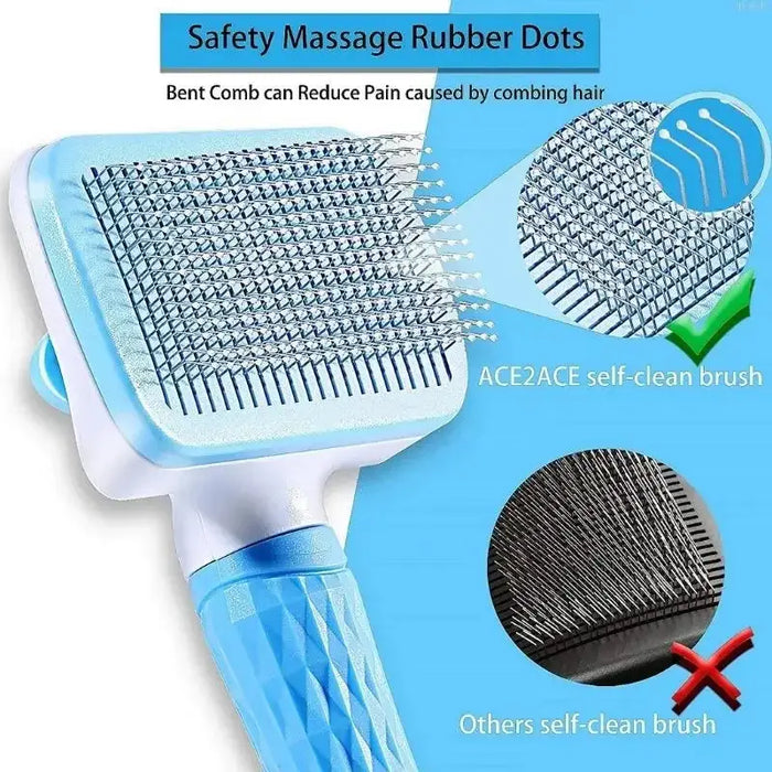 "Portable Pet Hair Remover Brush – Easy Grooming for Dogs"
"Gentle Dog Grooming Brush – Removes Loose Hair & Tangles"
"Reusable Dog Hair Remover – Perfect for Furniture & Clothing"
"Professional Dog Grooming Tool – Hair Remover Brush for All Breeds"
"Soft Bristle Pet Brush – Removes Loose Fur Without Irritation"
"Ergonomic Dog Hair Brush – Comfortable Grip for Easy Grooming"