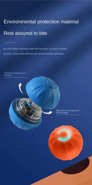 "Automatic Rolling Ball for Pets – Keeps Cats & Dogs Entertained"
"Smart Pet Toy – Self-Rolling & Bouncing Ball for Indoor Play"
"Electronic Interactive Ball – Fun & Engaging for Active Pets"
"USB Rechargeable Smart Ball – Bouncing & Rolling Action"
"Pet-Friendly Automatic Ball – Durable & Safe for Playtime"