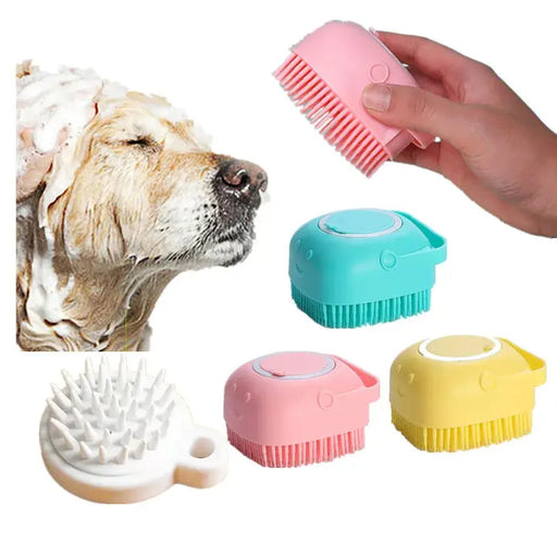 Pet Dog Cat Massage Silicone Bath Filling