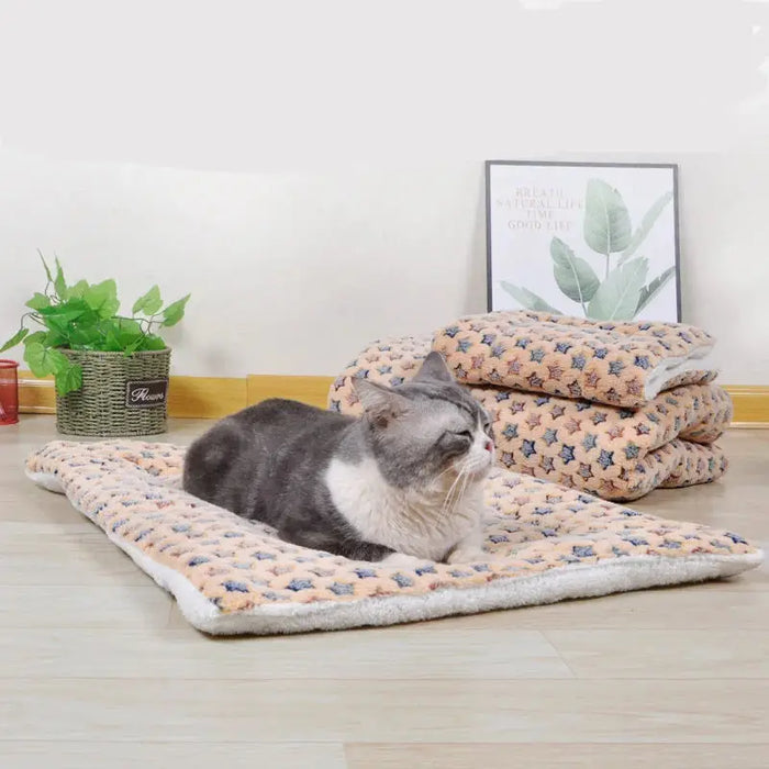 Multi-model pet flannel sleeping bed