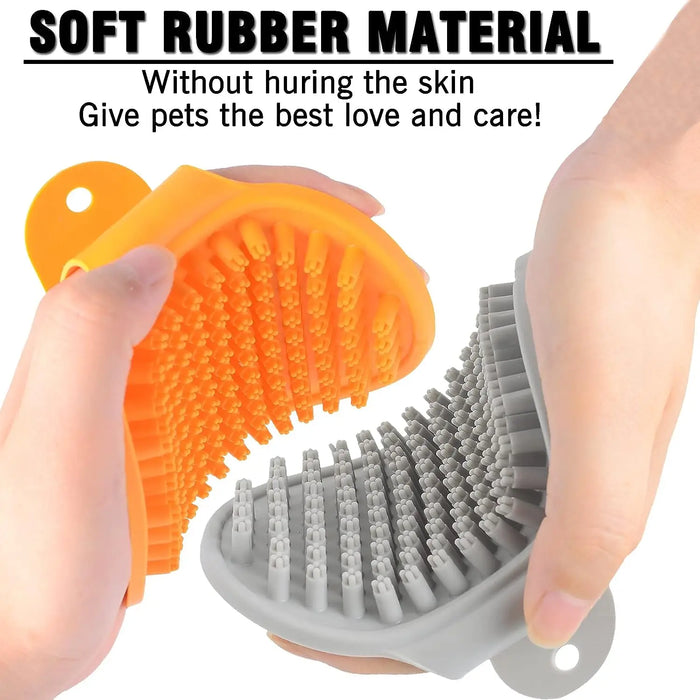 "Rubber Dog Grooming Brush – Soothing Massage for Shedding Control"
"Dog Grooming Tool – Rubber Brush for Gentle Massaging and Shedding Reduction"
"Soothing Rubber Grooming Brush for Dogs – Reduces Shedding and Relieves Itchiness"
"Effective Dog Grooming Brush – Rubber Bristles for a Soothing Massage and Shedding Control"
"Gentle Rubber Dog Brush – Massages and Minimizes Shedding"