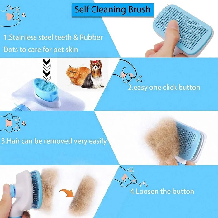 "Portable Pet Hair Remover Brush – Easy Grooming for Dogs"
"Gentle Dog Grooming Brush – Removes Loose Hair & Tangles"
"Reusable Dog Hair Remover – Perfect for Furniture & Clothing"
"Professional Dog Grooming Tool – Hair Remover Brush for All Breeds"
"Soft Bristle Pet Brush – Removes Loose Fur Without Irritation"
"Ergonomic Dog Hair Brush – Comfortable Grip for Easy Grooming"