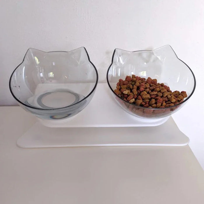 "Double Cat Bowl – Elevated Food & Water Bowl for Cats & Dogs"
"Pet Feeding Bowl – Dual Bowl for Cats and Small Dogs"
"Non-Slip Double Cat Bowl – Food & Water Dish Set"
"Elevated Dog and Cat Bowl – Ergonomic Pet Feeder"
"Durable Double Pet Bowl – Stainless Steel & Plastic Design"